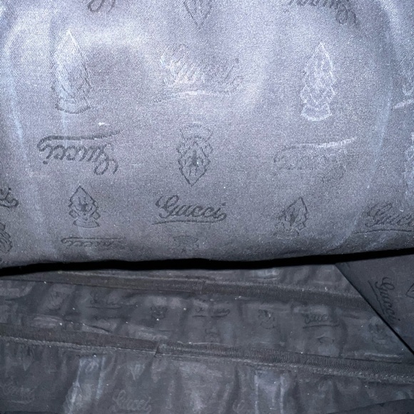 GUCCI Authentic w COA GG  bag missing strap preloved condition w lock key - Picture 13 of 16